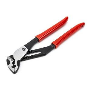 Crescent Tools 8.25" K9 Jaw Black Oxide Tongue and Groove Dipped Grip Pliers