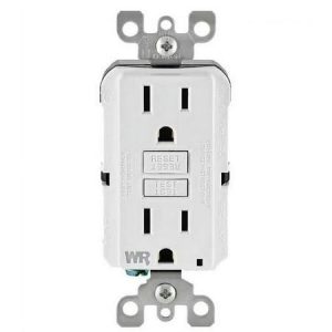 Leviton 15 Amp 125-Volt Self-Test Tamper Resistant/Weather Resistant GFCI Duplex Outlet (3-Pack)